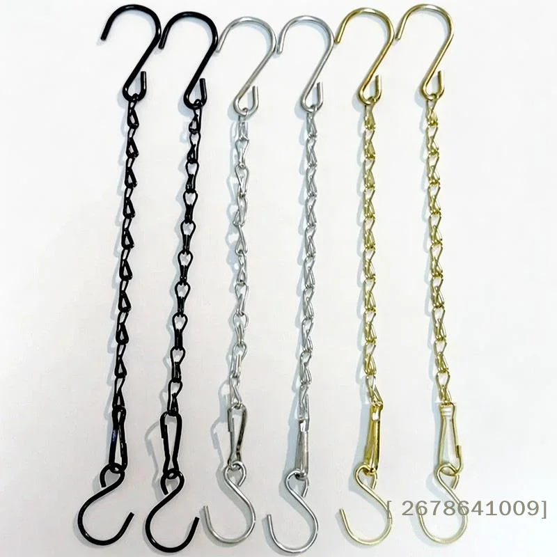 ⚑Hanging Chains For Flower Pot Basket Bird Feeders Planters Lanterns Ornaments Plant Hangers