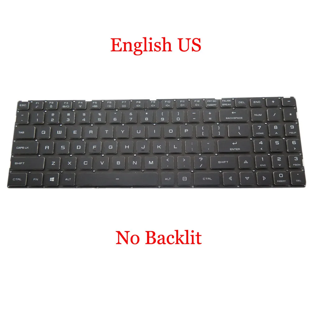 Laptop Keyboard For Tongfang GM7AG0M GM7BG0M GM7BG5M GM7MG0M GM7MG7M GM7MP0S GM7MP8S GM7IX0N GM7IX7N GM7IX8N GM7IX9N English US