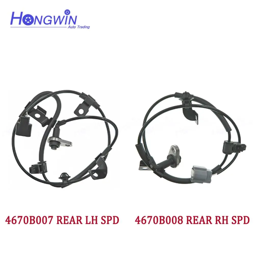 Front Rear Left Right Wheel Speed ABS Sensor For Mitsubishi Pajero Montero Sport L200 Triton Strada 2.4L 15-20 4670B005 4670B007