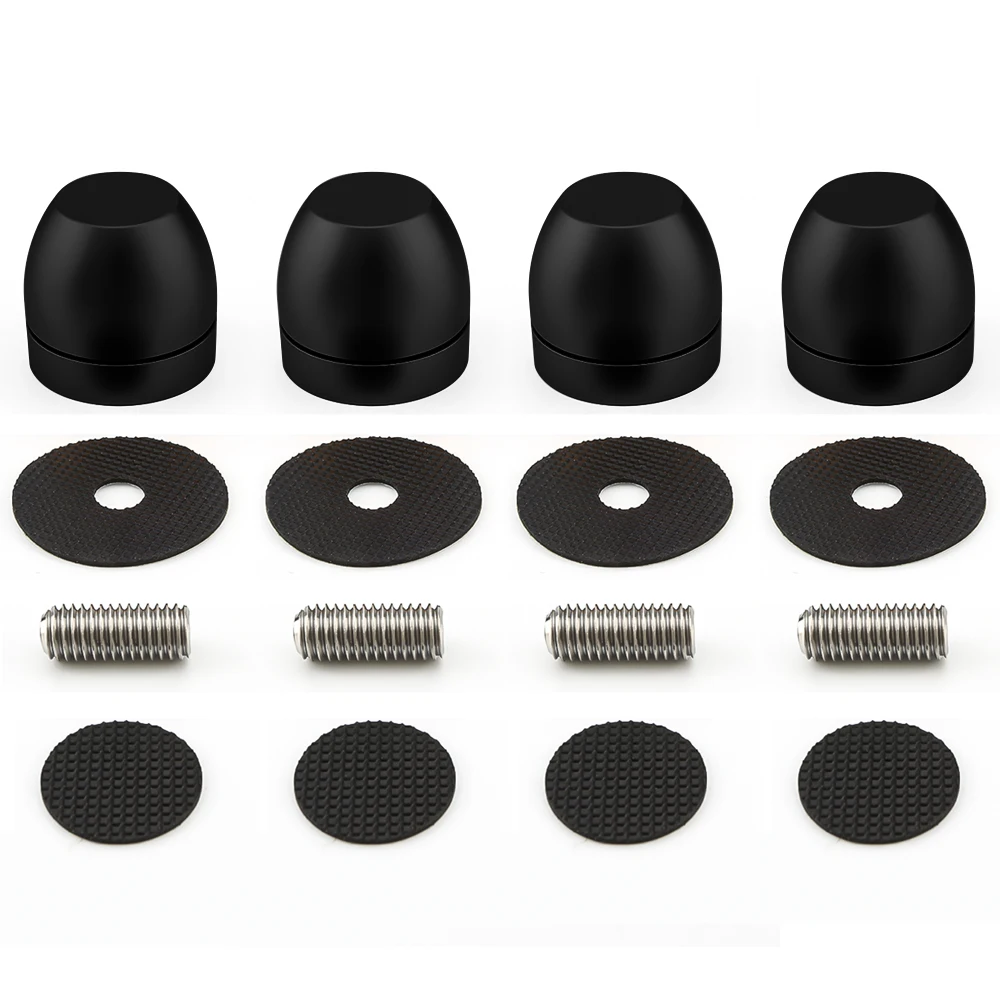 4Pcs Audiocrast ลำโพง Amplifier แชสซีลูกปัด Anti-Shock Absorber เท้าฟุตแผ่นการดูดซึมการสั่นสะเทือนยืน