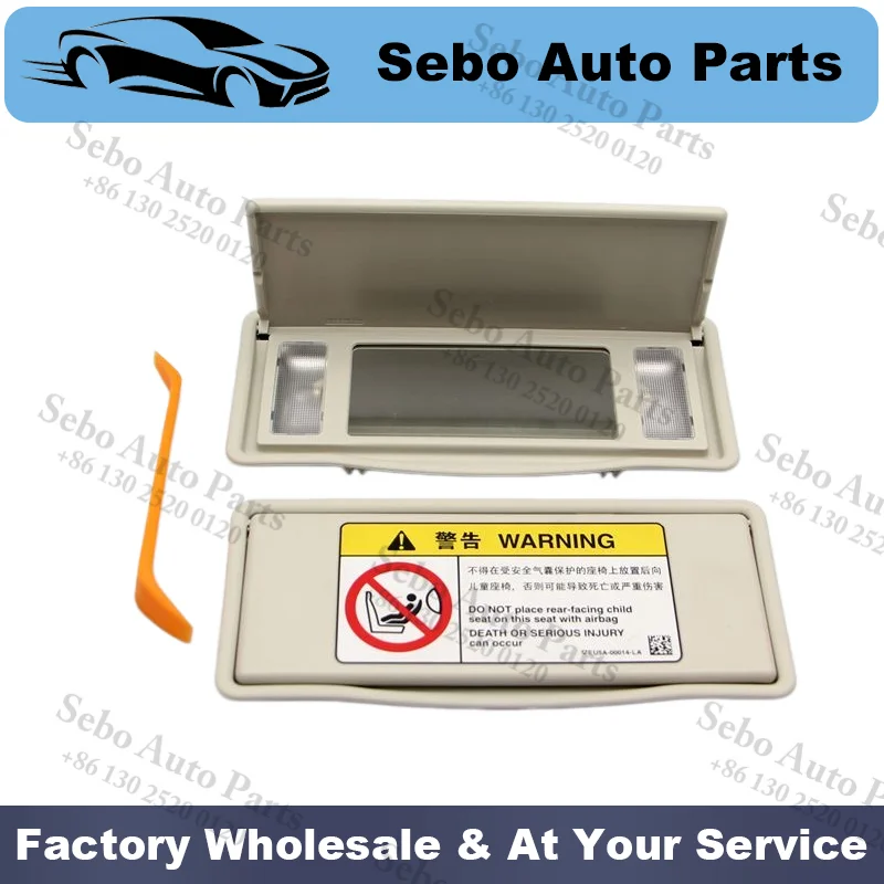Original Genuine Sun Visor Vanity Mirror Light Cover Assembly Left Right New for Land Rover Discovery 4 Evoque Range Rover Sport