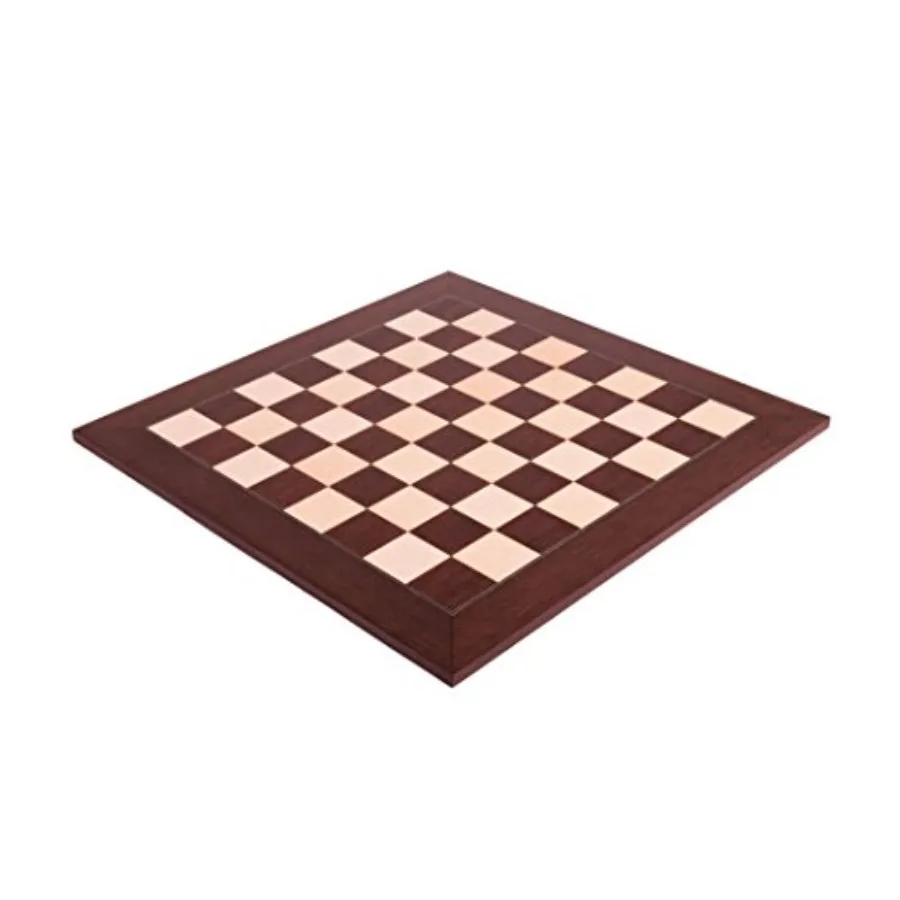 

Standard Traditional Chess Board with 2.5 Squares - Ideal for Classic Game Play Elegant Design for Home Travel and Tournament U