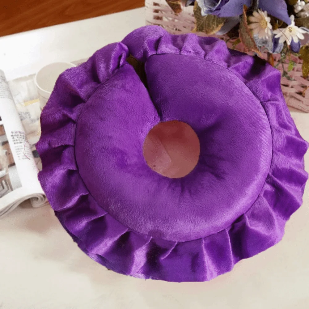 Comfortable Face Pillow Facial Support PP Cotton Massage Cushion Hole Design Lightweight Face Down Pillow Beauty Salon