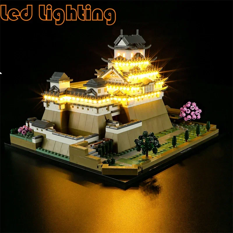 Lighting Set For 21060 City Himeji Castle Architecture Art And Crafts Not Building Blocks（Only Led Light Kit）