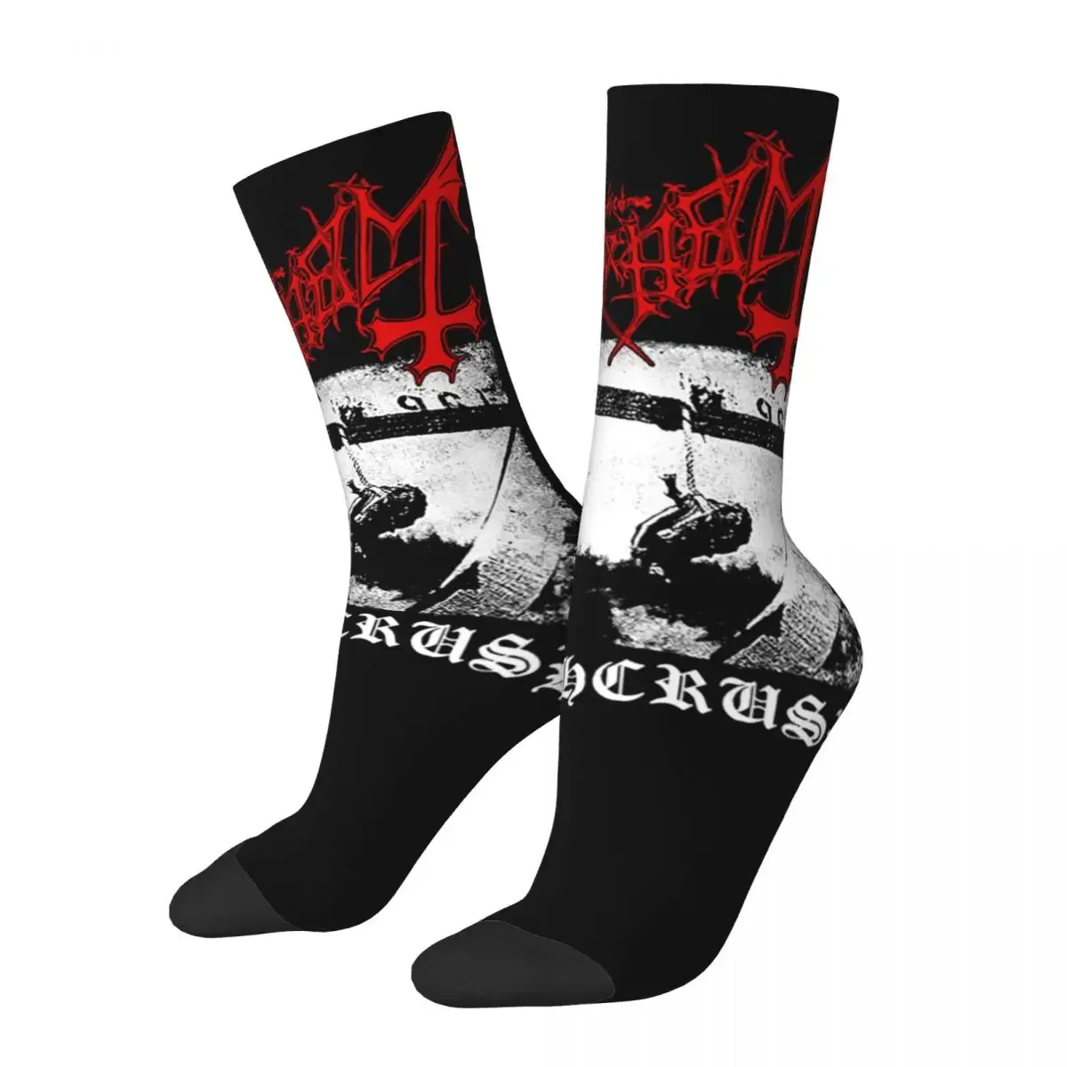 Fashion Mayhem Deathcrush Euronymous Dead Varg Crew Socks Stuff Cute Middle Tube Socks Sweat Absorbing Suprise Gift