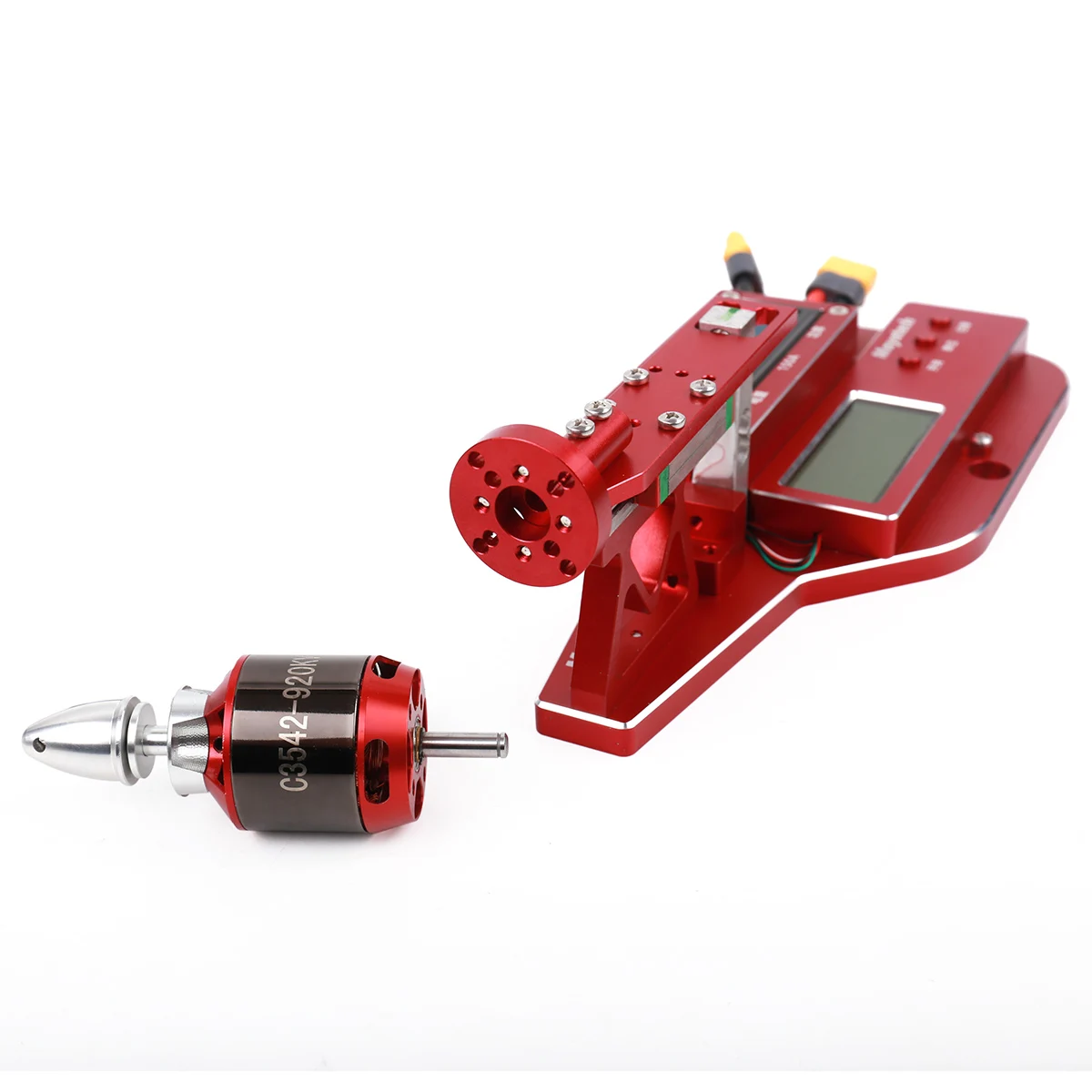 

Тестер тяги двигателя Mayatech MT10PRO 10 кг для измерения мощности и натяжения пропеллеров для радиоуправляемых моделей и гоночных дронов