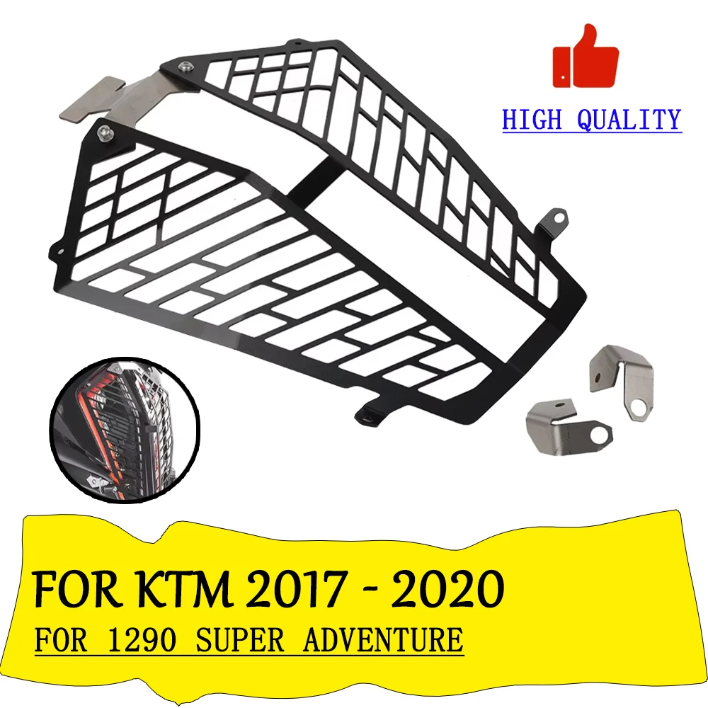 

Для KTM 1290 Super Adventure S R T Superadventure ADV 2017-2020 защитная крышка для фар мотоцикла, защита для гриля