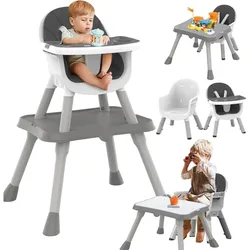 Multifunctional Baby High Chair Children's Dining Chair Detachable Dining Table Chair Study Table Children Building Block Table