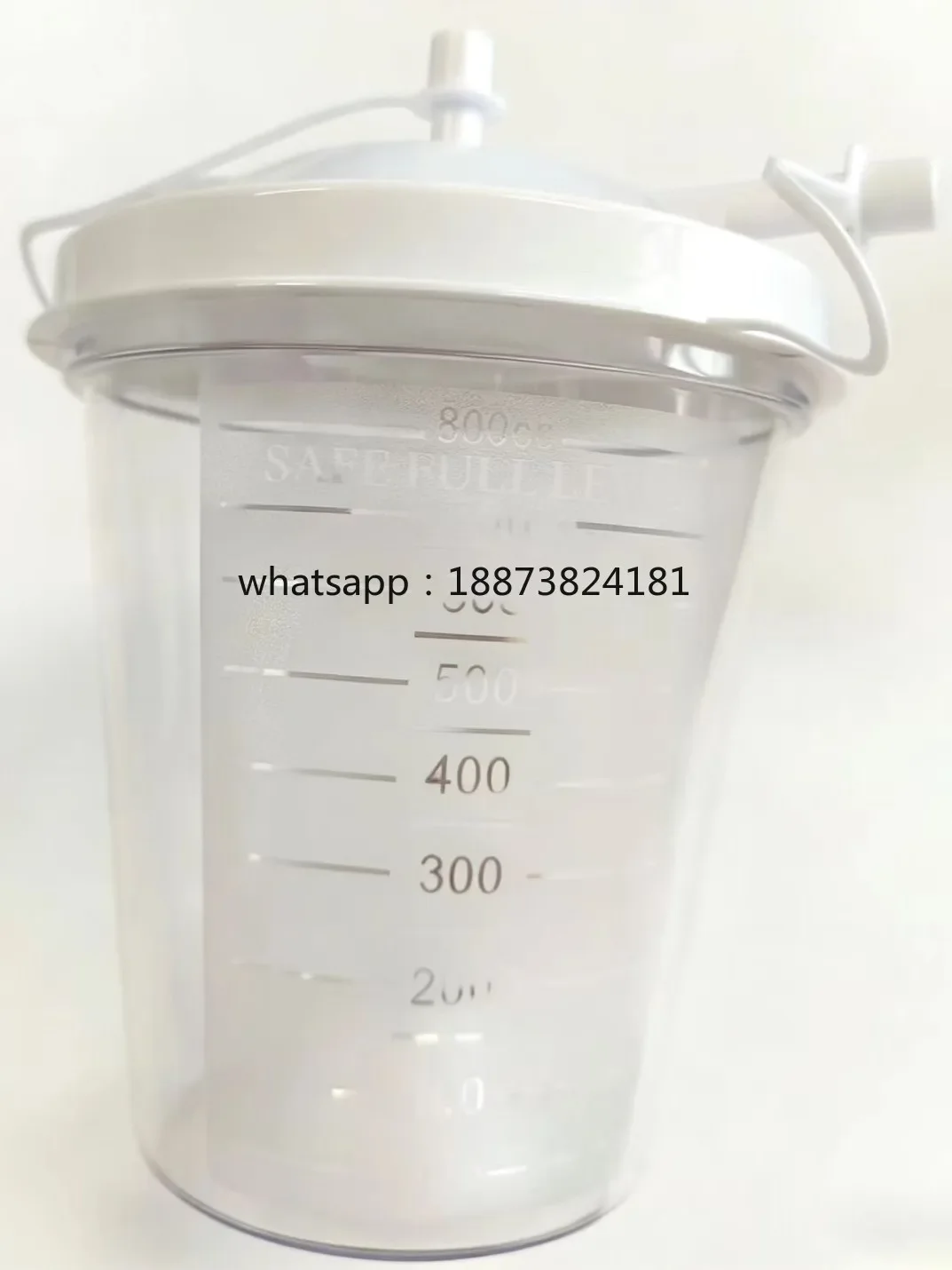 Fast Delivery 800ml Leakproof Drainage Canister 800ml Capacity Suction Jar for in Home Care and Fluid Management fast shipping