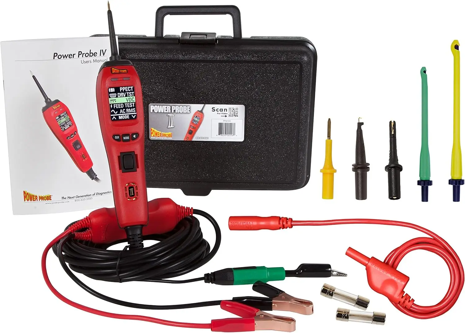 Power Probe PP401AMZ01 Red IV with Connector Kit