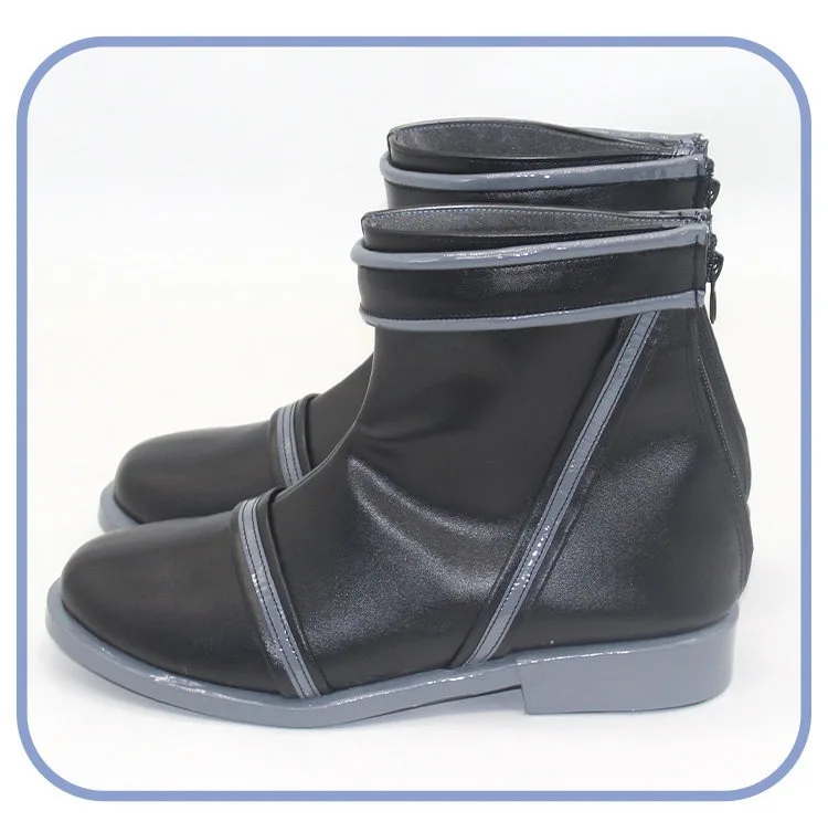 Tamsy cines cosplay sapatos de couro do plutônio botas de carnaval de halloween gachi akt cosplay adereços anime acessórios feitos sob encomenda