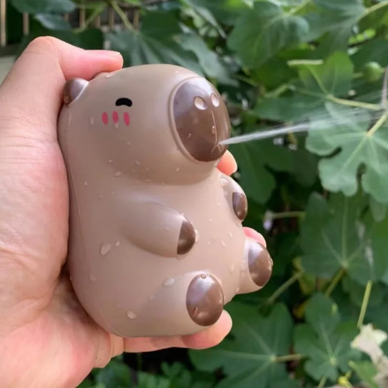 مسدس ماء بلاستيكي كابيبارا ، نكت عملية مضحكة ، ألعاب خارجية ، بخ حمام سباحة ، ألعاب مائية ، لطيف