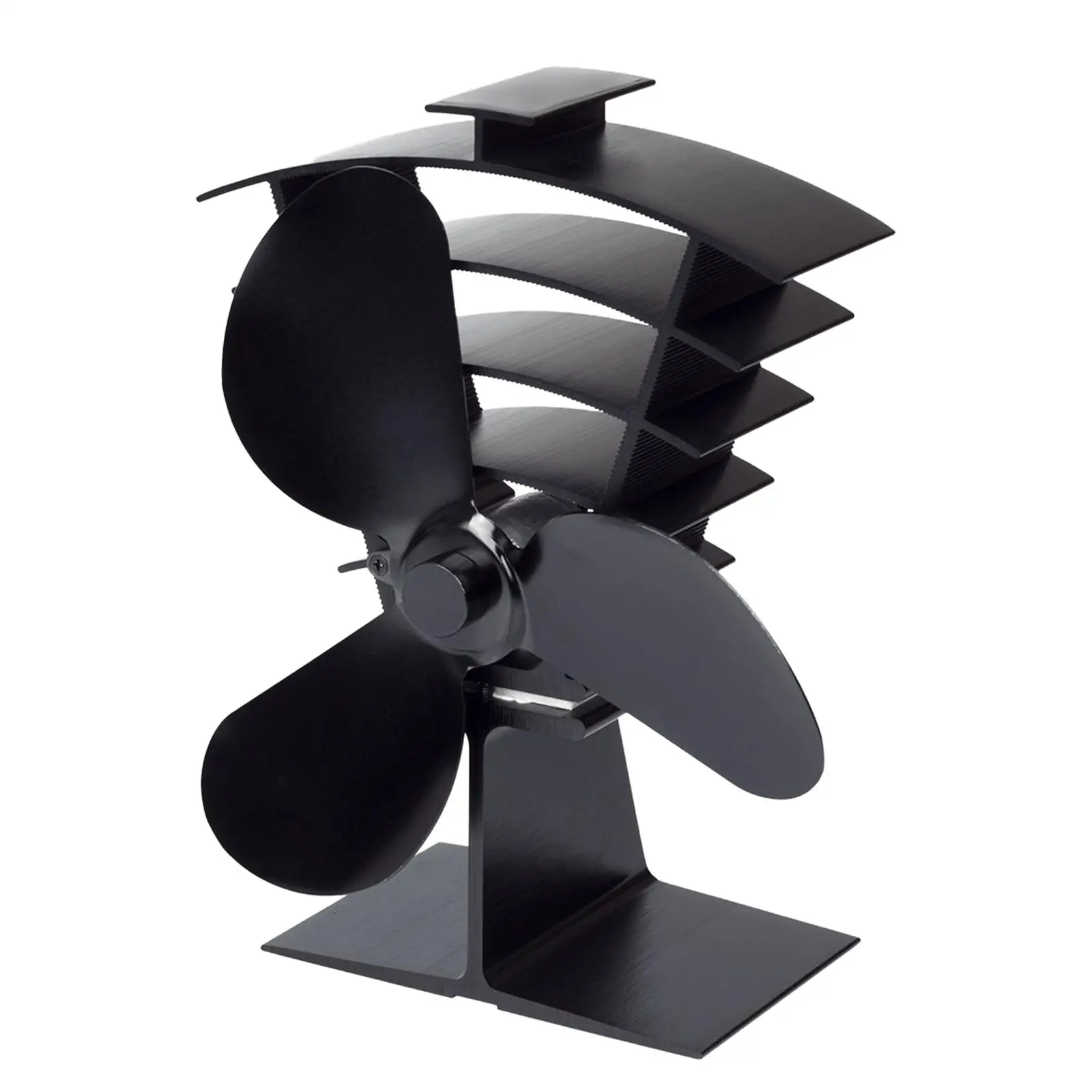 

Вентилятор для камина, эко-вентилятор, тихий и эффективный вентилятор для распределения тепла, дровяная горелка, верхний вентилятор для печи с тепловой мощностью