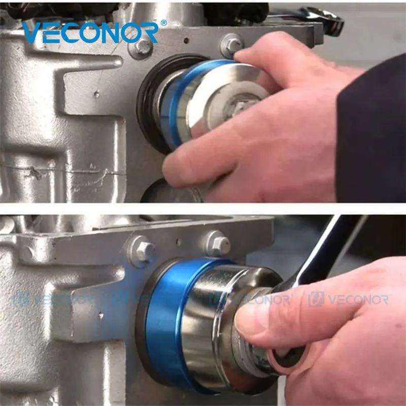 Crank Bearing Camshaft Seal Installer and Remover Set Seal Drive Set Crankshaft Oil Seal Puller Tool Kit