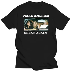 Britney Spears Unisex Cotton T-shirt Make America Great Again Print Oversized Cool Print Tshirt Men Women Fashion Casual T Shirt