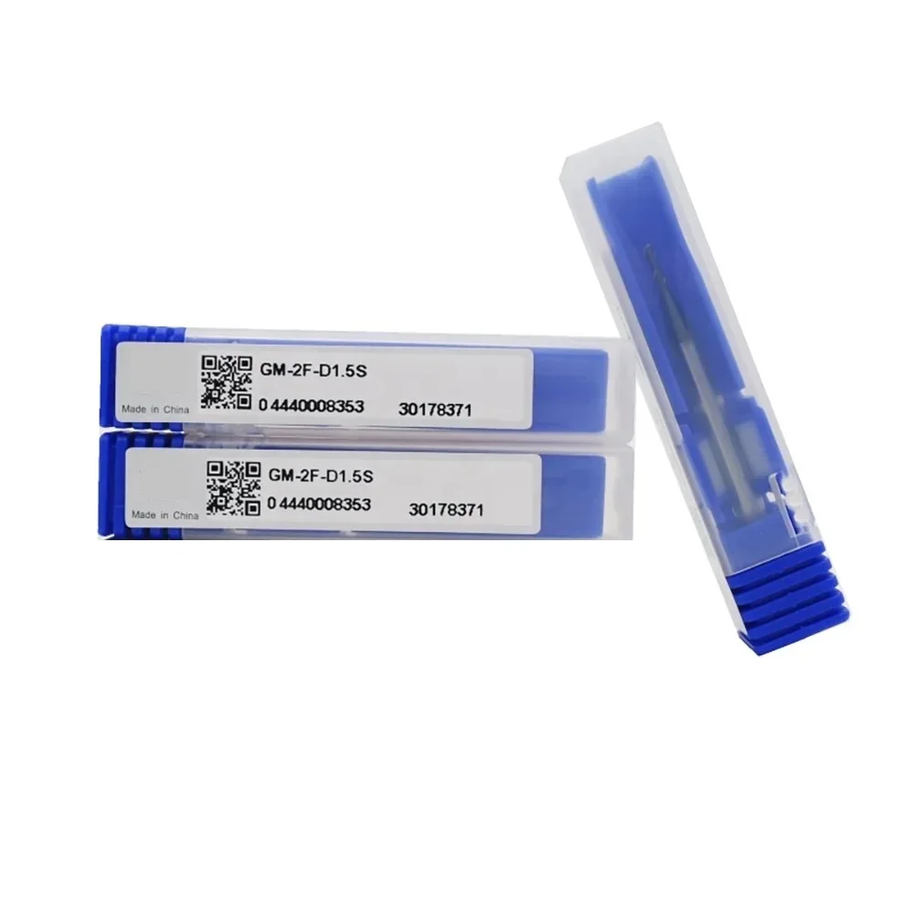 GM-2F D1.0 D1.5 D2.0 D2.5 D3.0 D4.0 D5.0 D6.0 ZCC Solid เหล็กทังสเตน2ขลุ่ยปลายแบน