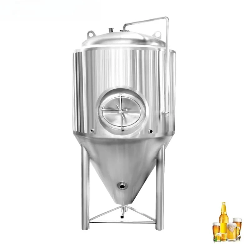 

One-Stop 2024L Cold Fermentation Tanks Conical Pressure Vessel For Fruit Wine & Beer High Capacity Fermenting Equipment