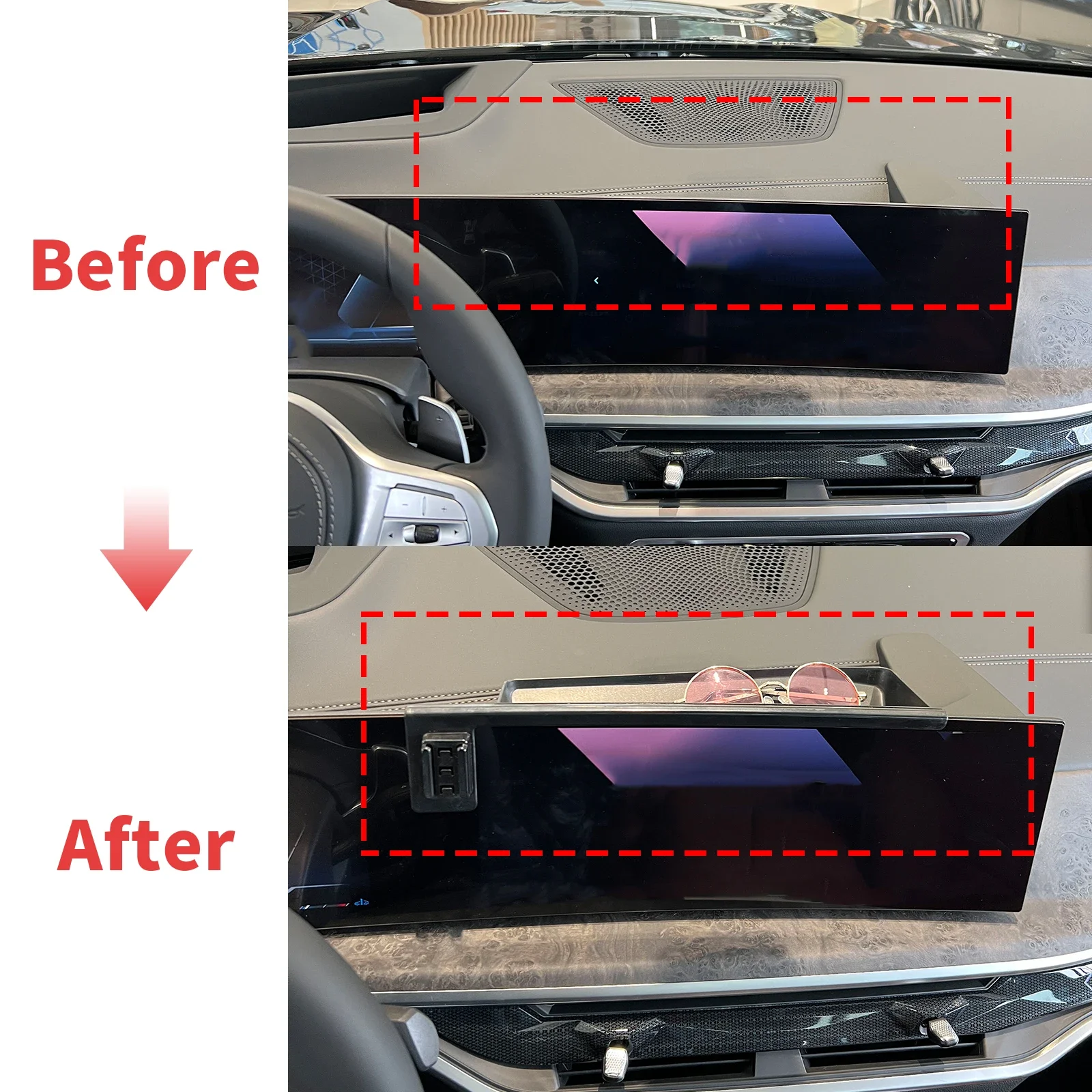 

fit for BMW X6 2023 2024 2025 2026 G06 Anti-Shake Screen Base Phone Holder Mount Stand ​​ Dedicated Car​​ accessoires