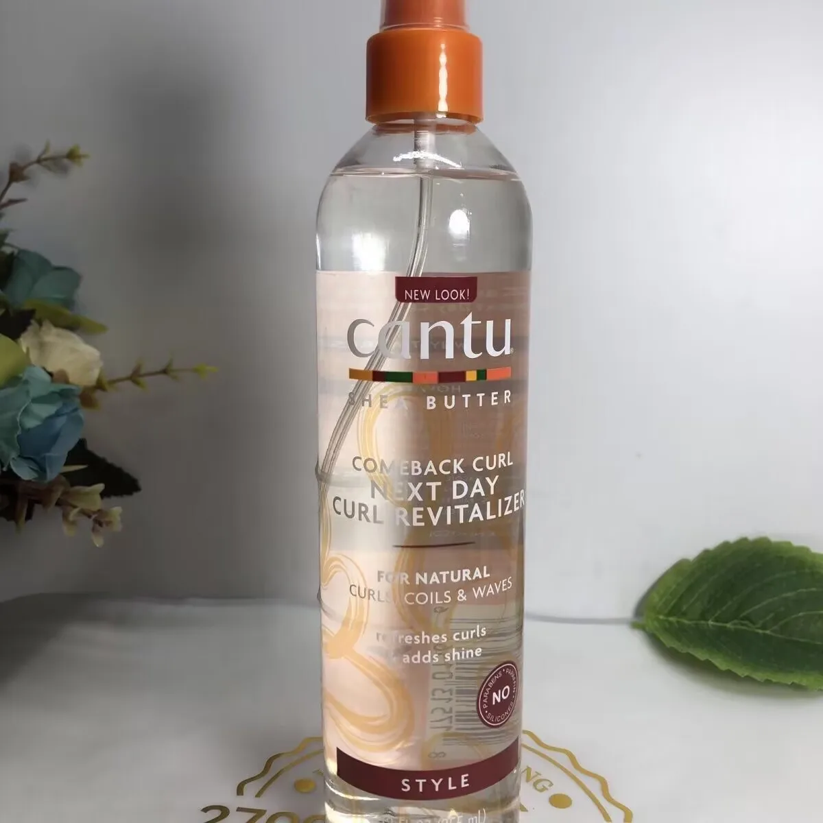 

Cantu Shea Butter Curl Revitalizer 355ml - 100% Natural Leave-In Conditioner for Dry Damaged Curly Hair,