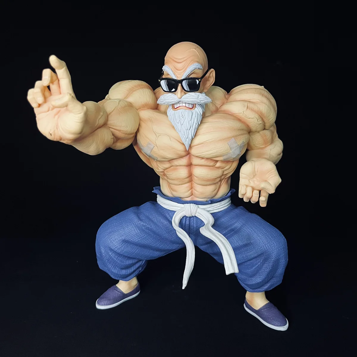 

11cm Anime Dragon Ball Mini Figure Goku Kame Sennin Figurine Muscle Master Roshi PVC Action Figure Model Children Dolls GiftToys