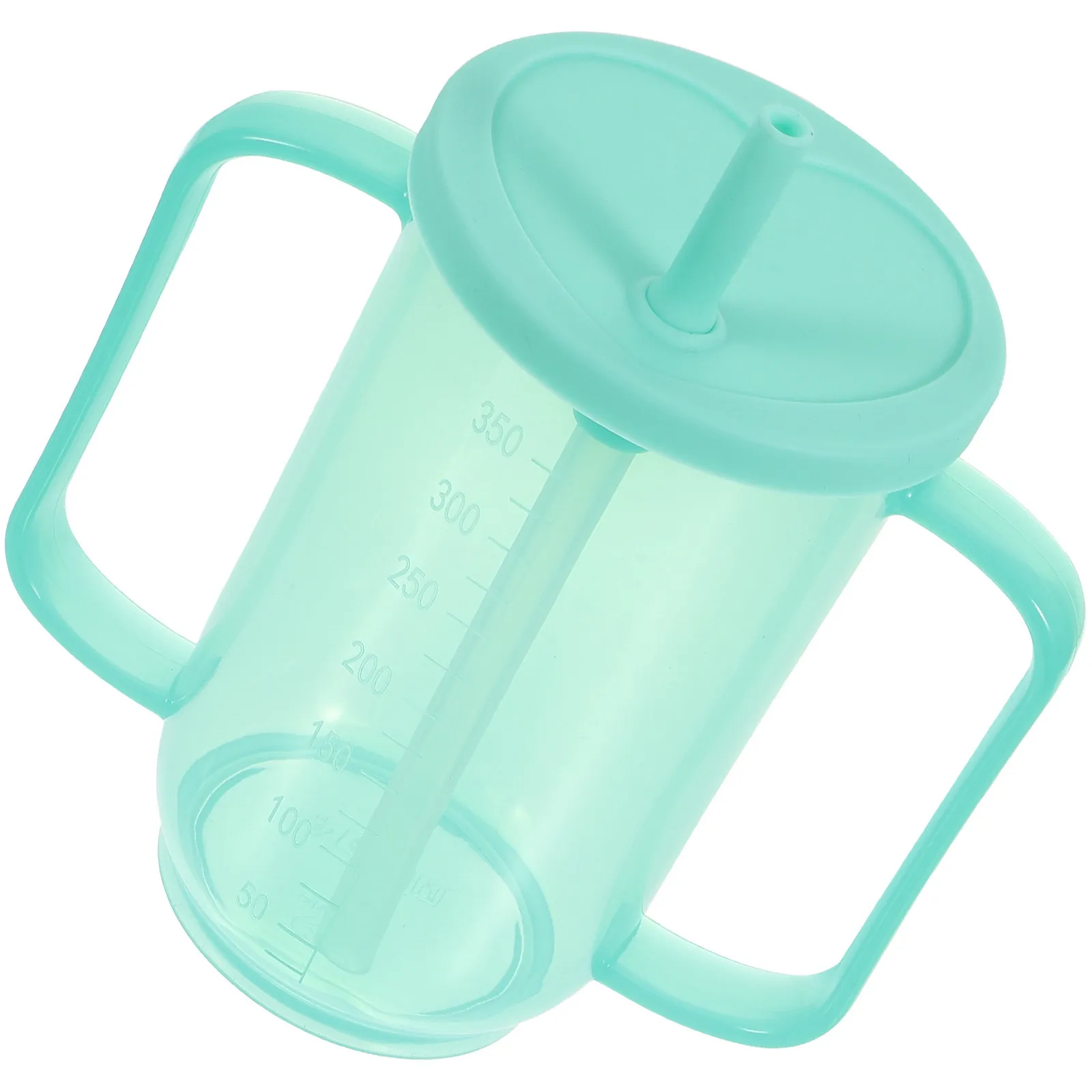 Ergonomic Inclined Drinking Cup for Disabled Elderly Maternity Patients Spill-Proof Choking-Prevent Liquid Diet Feeding Mug