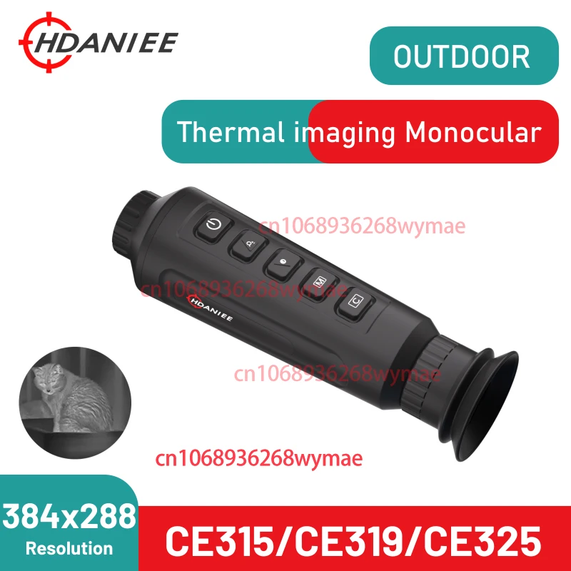 

Инфракрасная камера 384*288 15/19/25 мм, объектив для охоты, тепловизионный телескоп, 1-8X зум-прицел для охоты с монокуляром ночного видения