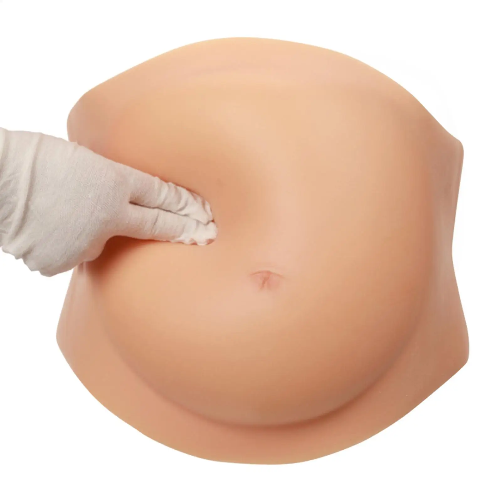 Fake Pregnancy Belly Practical Joke Props Prank Silicone Pregnant Belly For Party Home Role Play Cosplay Photography Stage