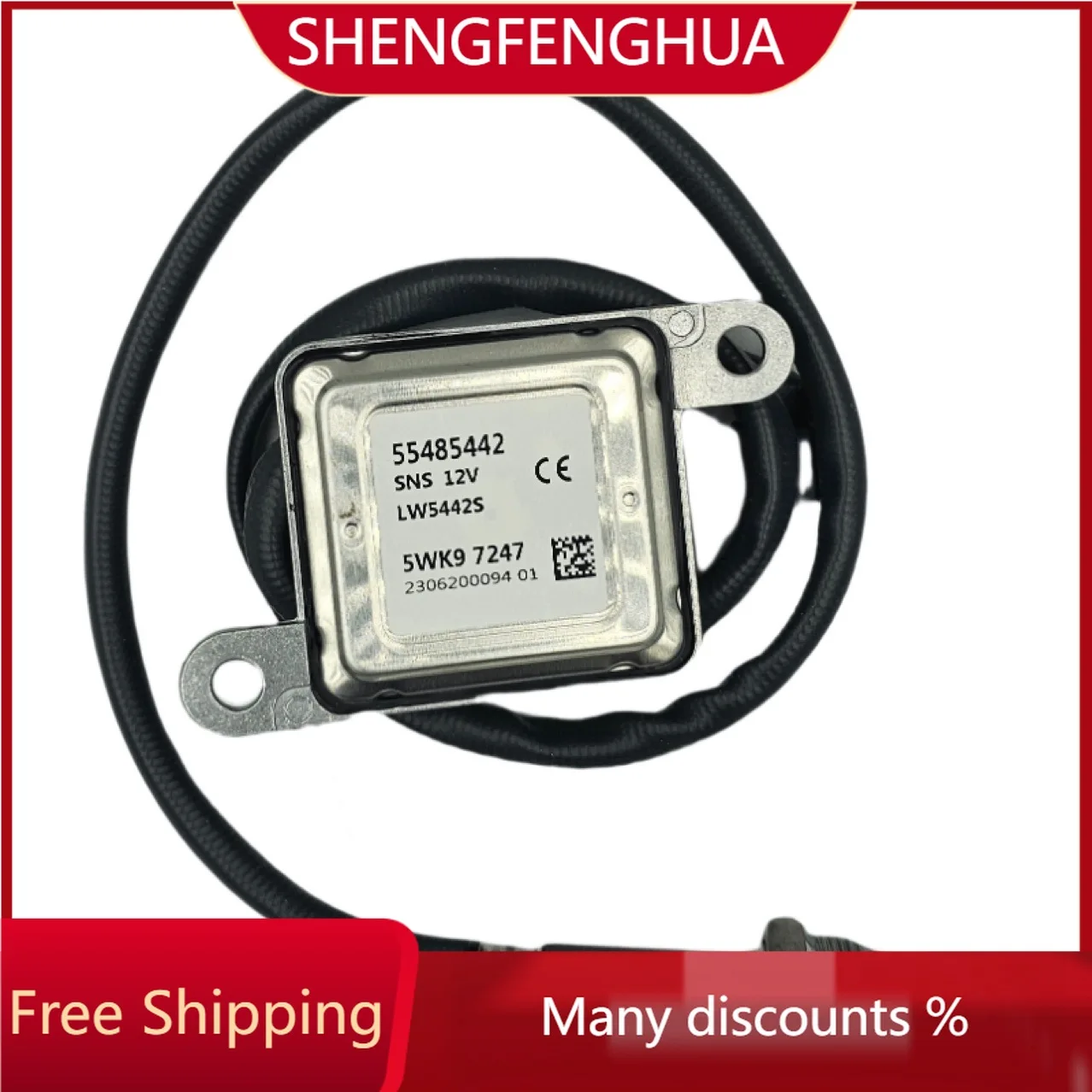 SHENGFENG HUA Free Shipping 5WK97247 55485442 NOx Sensor for Opel/Vauxhall 1.6 CDTi SHENGFENGHUA-QY