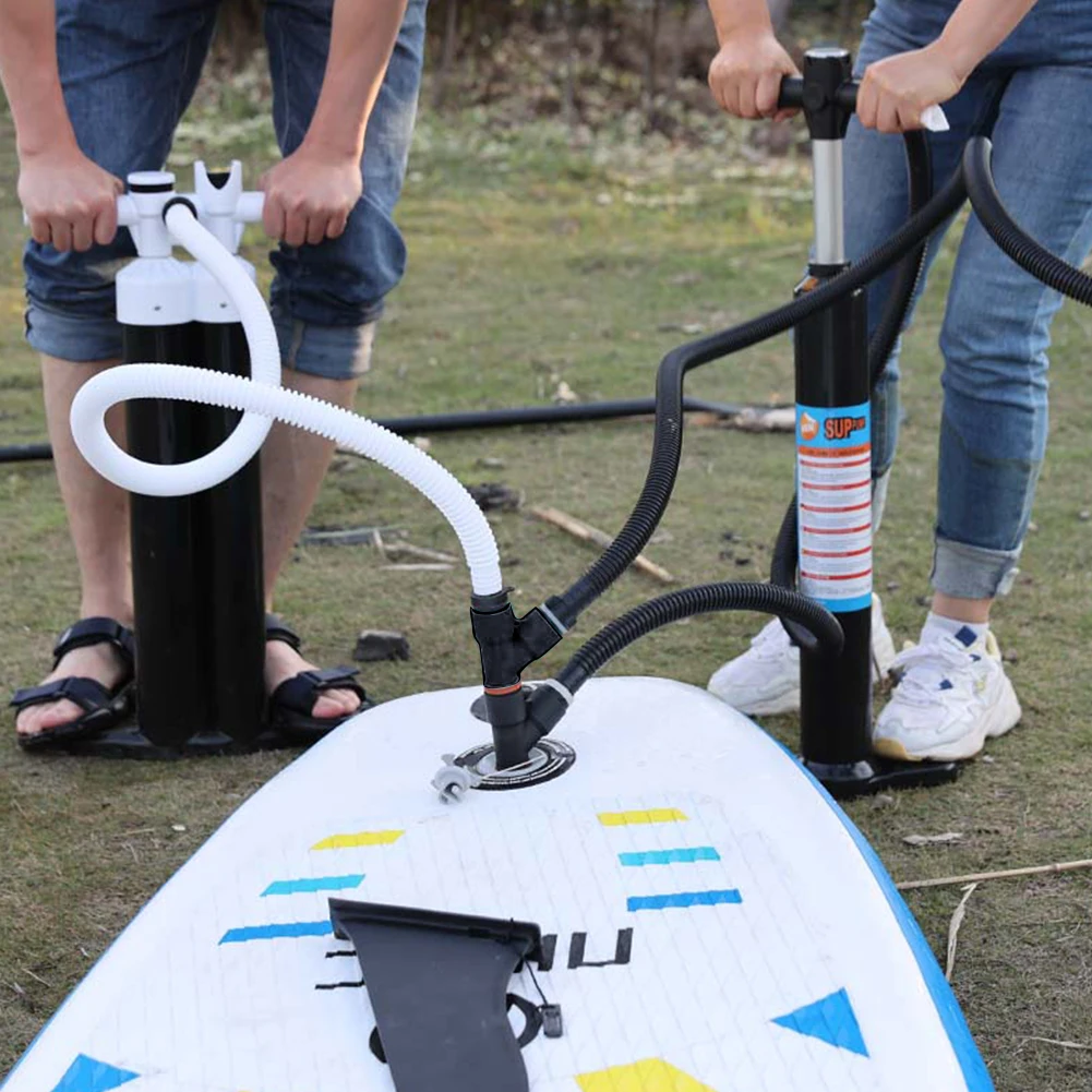 Conversione multifunzionale dell'adattatore della valvola della pompa per kayak per accessori per barche a remi