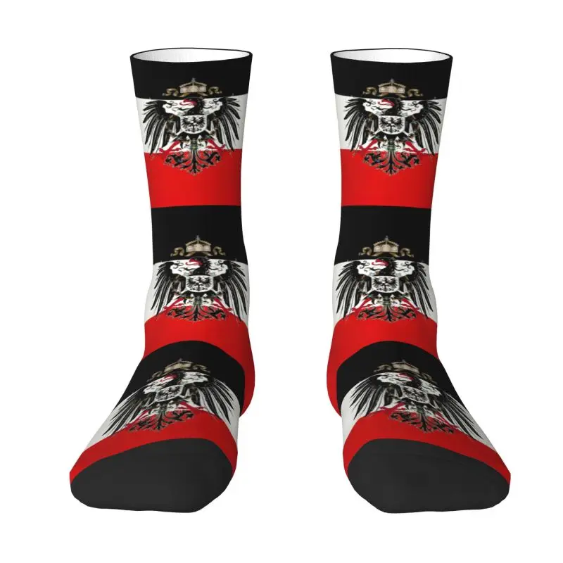 Harajuku Flag Of German Empire Socks Women Men Warm 3D Printed Germany Deutschland Proud Sports Basketball Socks