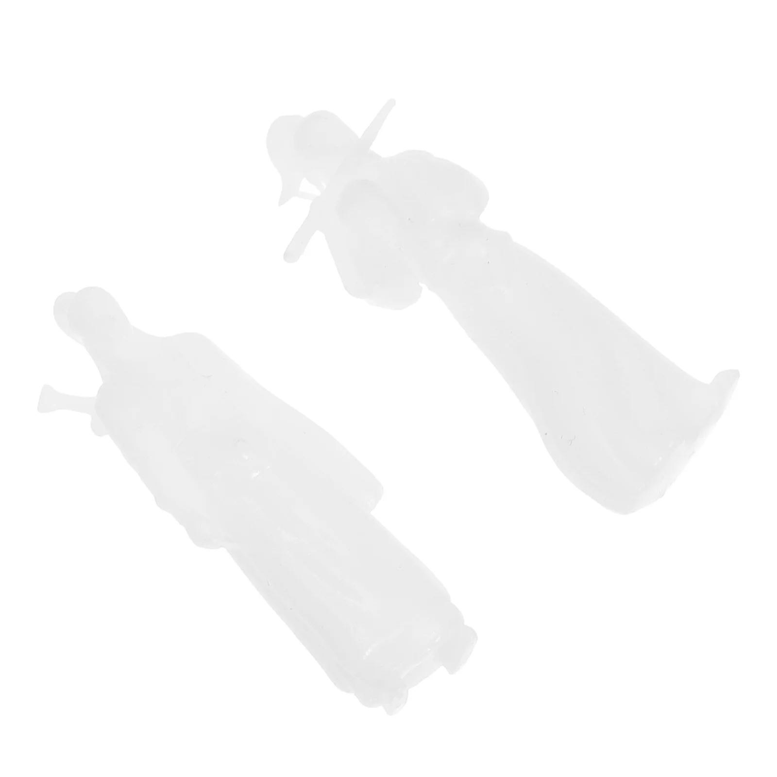 

2pcs Ancient Figure Miniature Sculpture Exquisite Micro Landscape Decor For Bonsai Terrariums Desktop Garden Plastic Art Craft