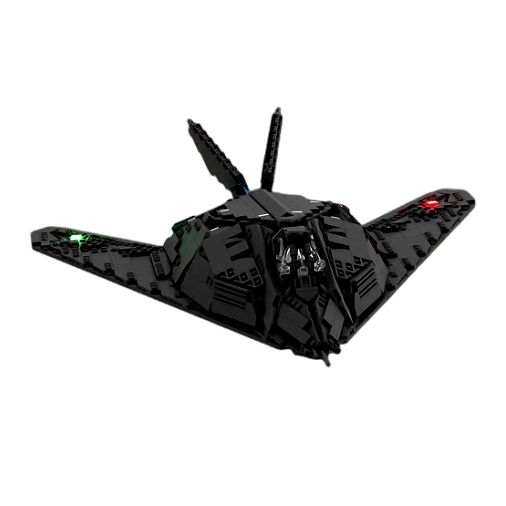 F117 Nighthawk Building Blocks Fighter Building Set  Military Combat Aircraft Model Building Toy Creative Home  Display