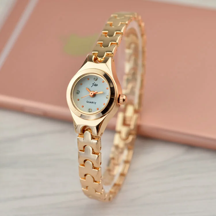 New Fashion Womens Watch New Rose Gold Silver Ladies Bracelet Watch Quartz Jw Dress Wristwatch Feminino Reloj Mujer Kol Saati