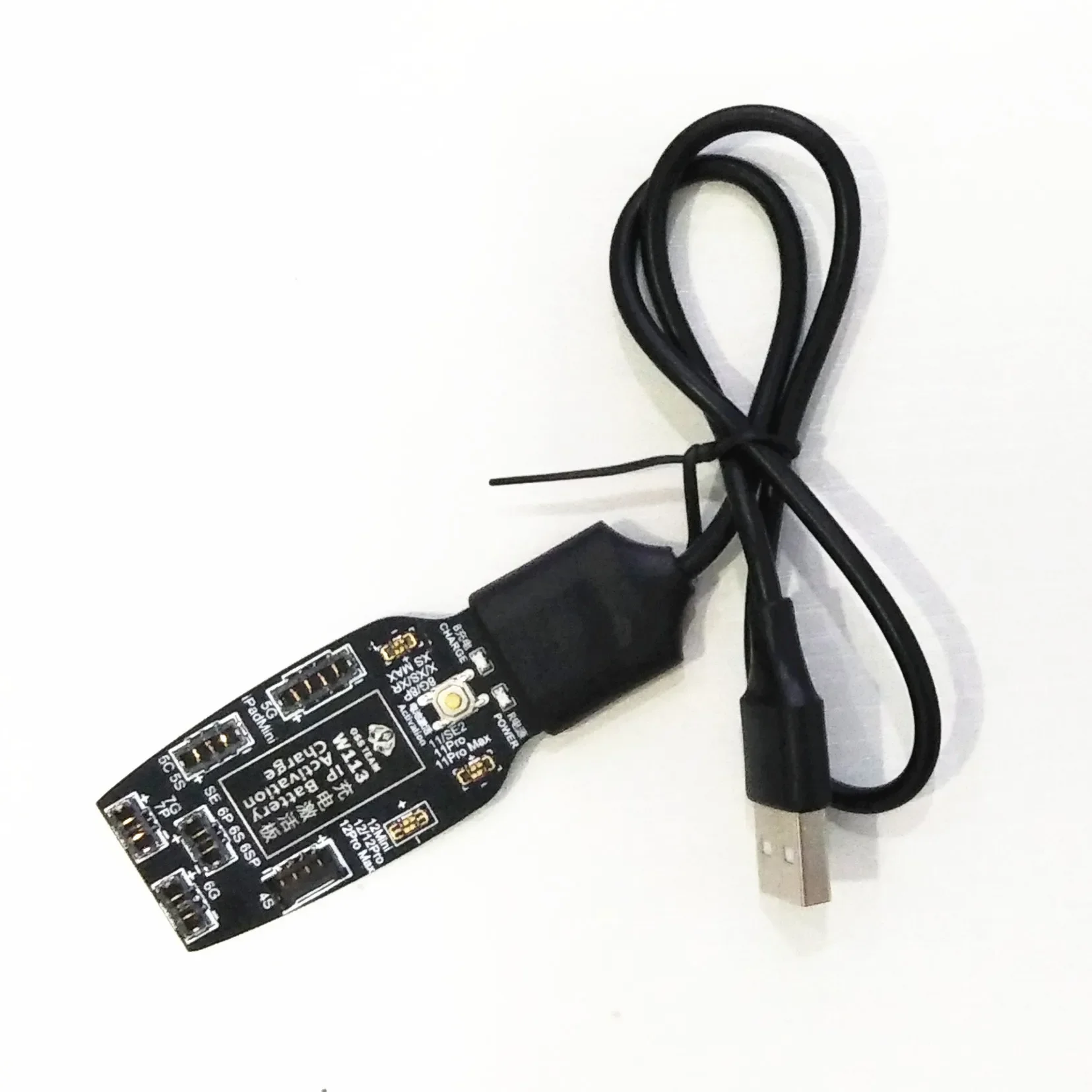 OSS W113 W115 Battery Charging Activation Test Boot Line for IPhone 5-15 pro max Android Fast Charging Power Test Boot Line