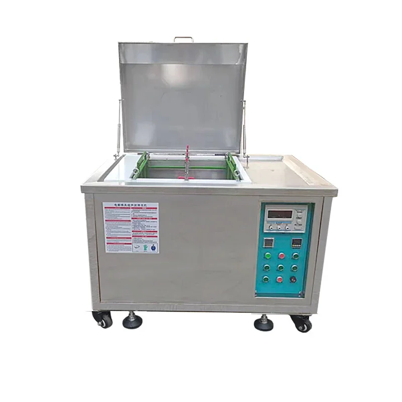 Cleaning machine, insert degreasing and carbon deposition single slot cleaning machine