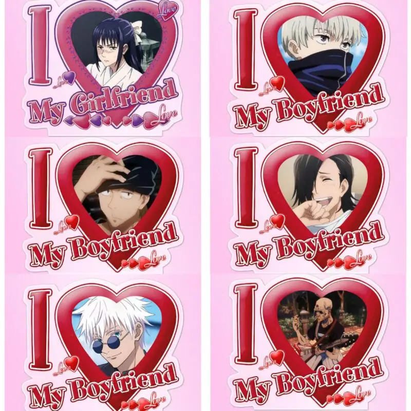 

Акриловая подставка Anmie для персонажей JJK: Иори Утахиме, Инумаки Тоугэ, Ино Такума, Йошино, Джунпей Гакуганджи, Йошинобу, Годжо Сатору