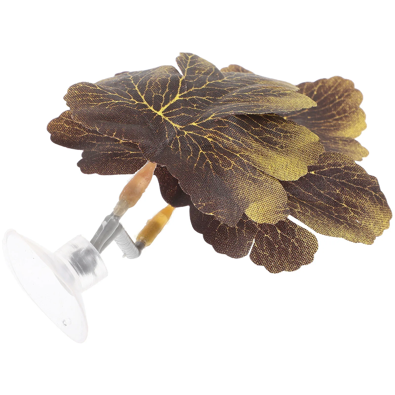 

Betta Spawning Ground Naturalistic Leaf Resting Bed Betta Breeding Fish Tank Decor Fish Leaf Pad Suction Cup Aquarium Leaves