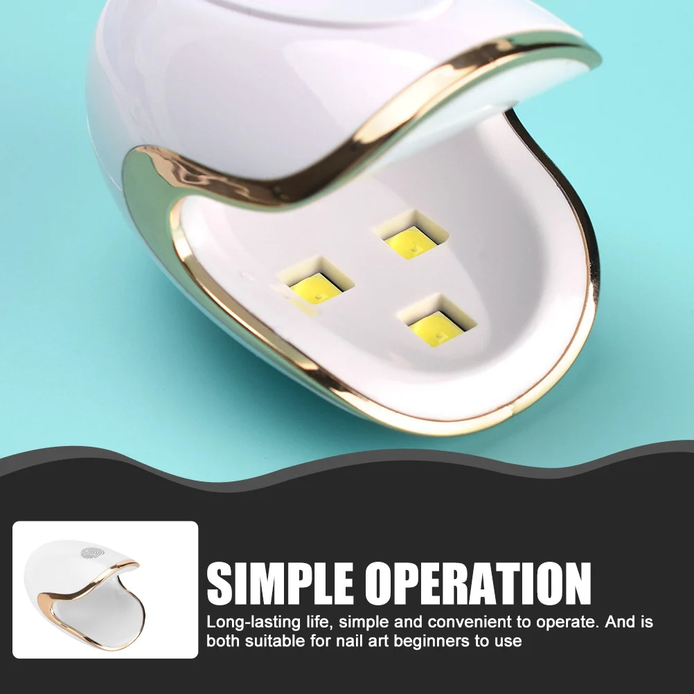 Mini lâmpada uv para secador de unhas, máquina profissional de fototerapia para unhas em gel, uso em salão de manicure, portátil, usb, suprimentos para arte em unhas