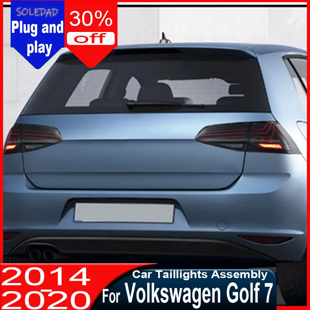 

Задние фонари для VW Golf 7/7.5 (2013-2020), светодиодные, с динамическим указателем поворота, комплект задних фонарей