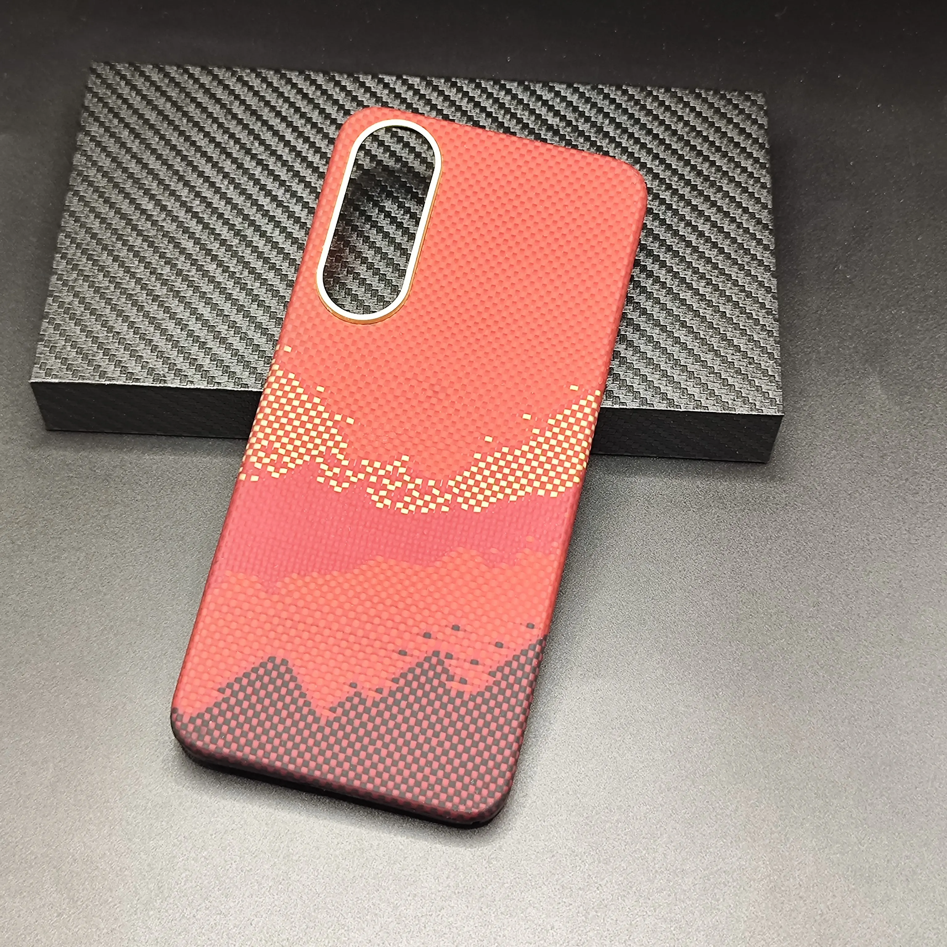 

Suitable for OnePlus Ace5 ultra Kevlar fiber lightweight magnetic phone case