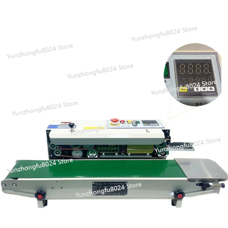 

FR-900 Automatic Continuous Band Sealer Horizontal Auto Sealing Machine Horizontal Bag Sealer For Bag-Making Print Date