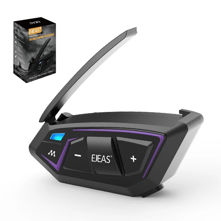 

EJEAS MS8 Motorcycle Helmet MESH Intercom Dynamic Mesh Intercom Motorcycle Mesh bluetooth Intercom