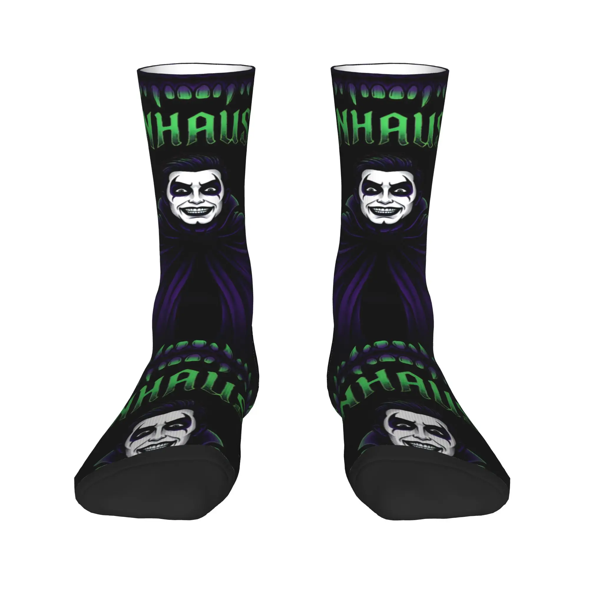 

Women Men Socks Danhausen Stockings Anti Skid Soft Socks Autumn Kawaii Printed Climbing Socks