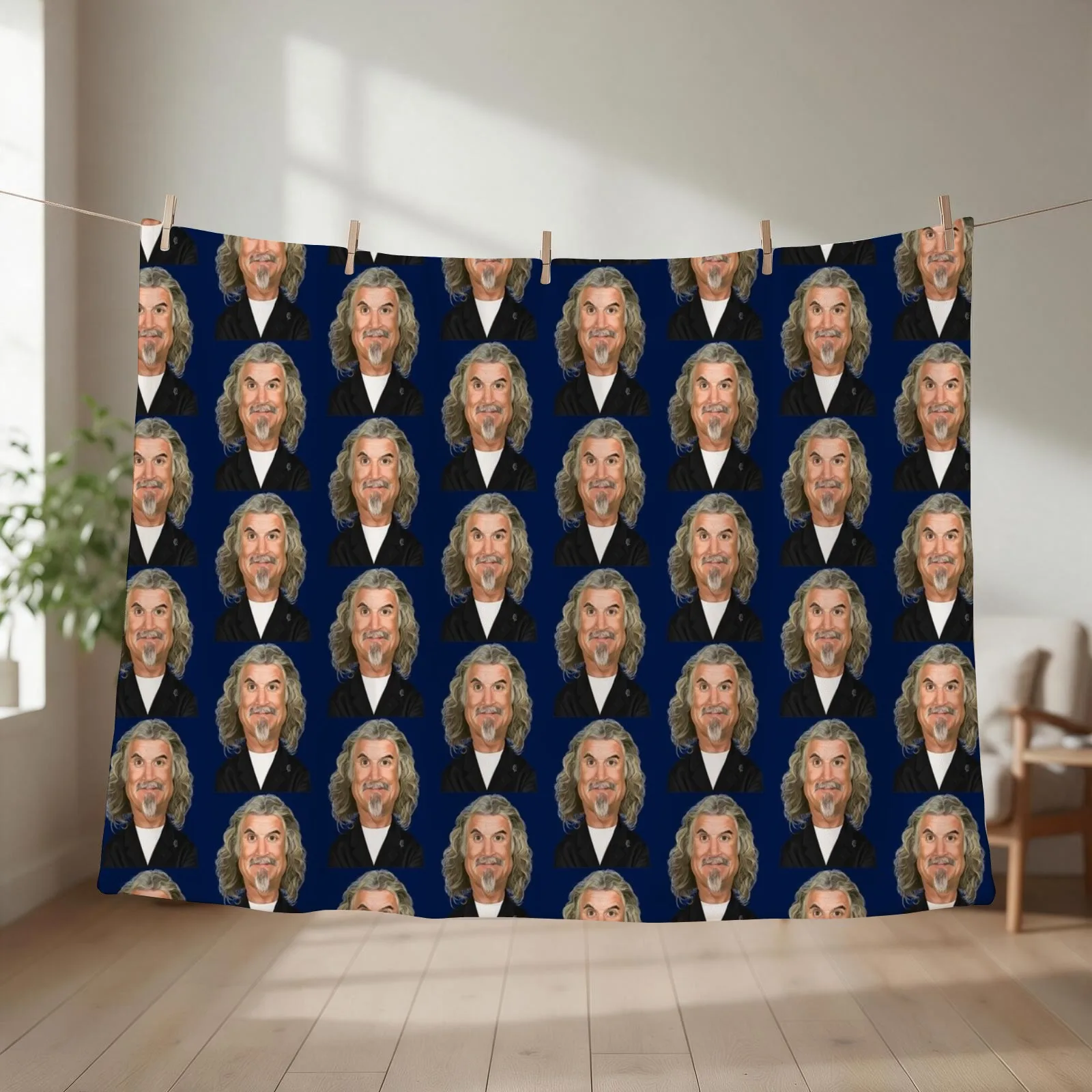 Billy Connolly Throw Blanket couch cozy soft plush fuzzy picnic outdoor blanket