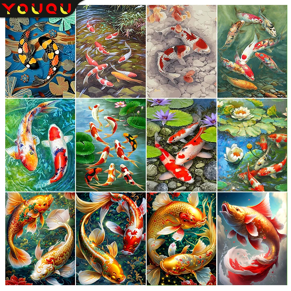 YOUQU Diamond Painting Koi \