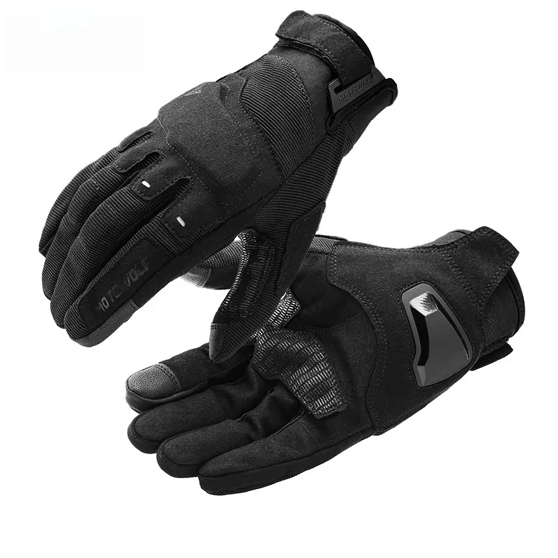 Motowolf Summer Mesh Breathable Brown Motorcycle Gloves Men's Biker Off Road Gloves Touch Screen Motorcycles Accessories 장갑 4