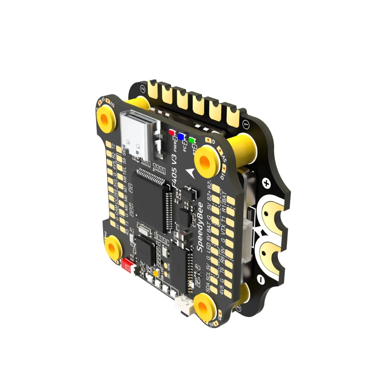 SpeedyBee F405 V4 BLS 60A Flying Tower Bluetooth FC&ESC Flight Controller And 4-in-1 ESC Stack For FPV Drone Rc