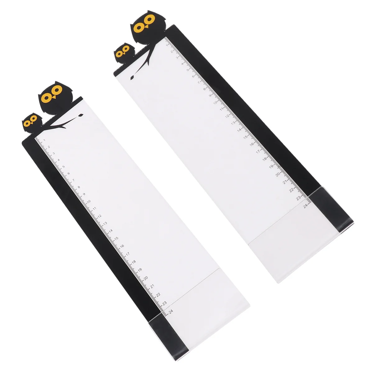 2 قطعة شاشة أكريليك مذكرة مجلس البومة نمط حامل الكمبيوتر لوحة جانبية مكتب المنزل رسالة المنظم تذكير