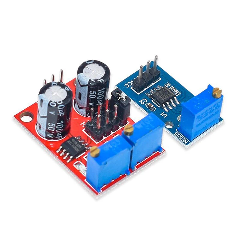 NE555 Pulso Frequência Módulo Ajustável, Gerador de Sinal para Arduino Smart Car, Duty Cycle, Onda Quadrada, 5V-12V