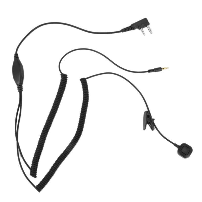 Hot Sale4x V3 V6 V8 V1098a V5s Bluetooth Helmet Headset Special Connecting Cable For Kenwood Baofeng UV-5R UV-82 GT-3